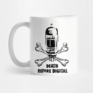 Death before digital music Mug